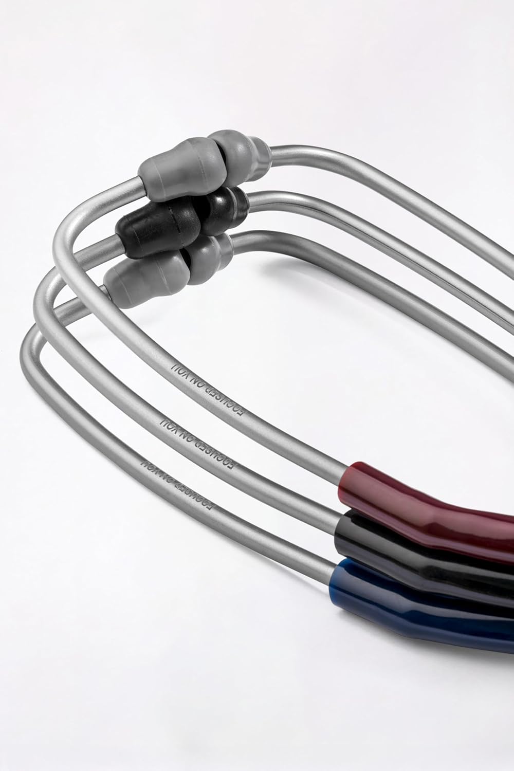 Knya 6sense Stethoscope | Dual-Lumen Tubing | Dual-Sided Chest Piece for Adult & Pediatric Use | Lightweight Stainless Steel Build | Soft-Seal Ear Tips | Made in India | Comes in a Premium Gift Box | Black - Image 4